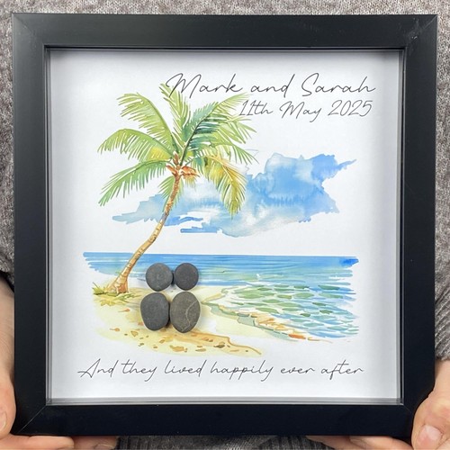 Personalised pebble art - personalised,