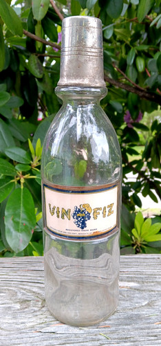 Vin fiz grape rare label - vin, under