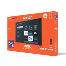 Onn 65” Class 4K UHD Roku