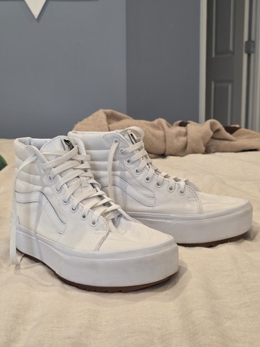 Vans sk8 stacked true white - stacked,