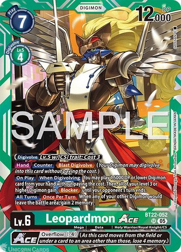 Bt22 052 leopardmon - bt22-052,