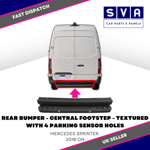 Mercedes sprinter 2018 rear - mercedes,