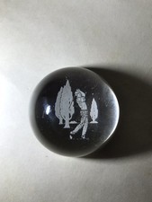 Vintage Golf Player Paperweight