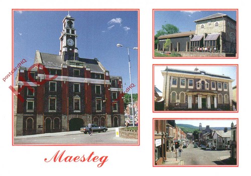 Picture postcard maesteg - picture, postcard_
