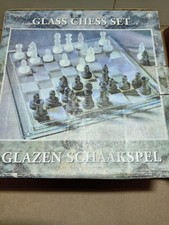 Glass Chess Set with Board 17