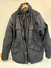 Mercedes-Benz 3-in-1 Jacket Men’s Medium Black Fleece Liner Waterproof Coat
