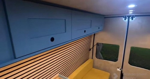 Stealth campervan conversion - campervan,