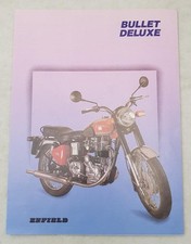 ENFIELD BULLET DELUXE / STANDARD Motorcycle Sales Brochure c1960