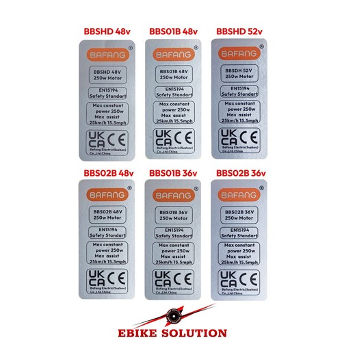 Bafang 250w 48v 36v - 3x, bbs02