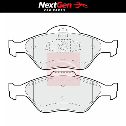 Front brake pads apec - front, ford