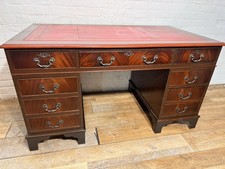 Mahogany Desk Leather Top   -