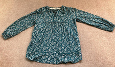 Fat Face Teal Floral Patterned