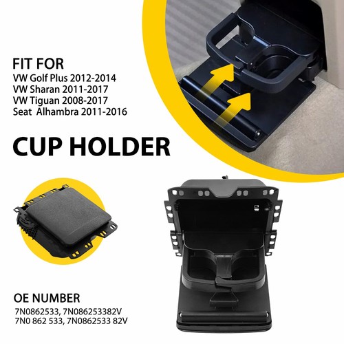Center console cup holder - console,