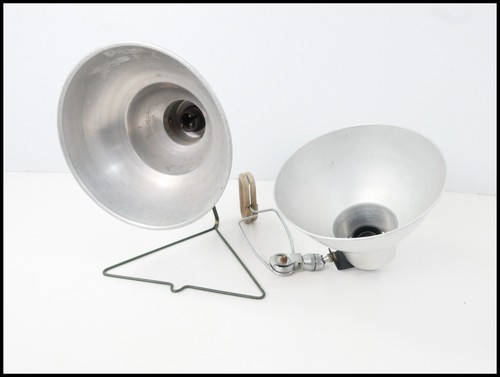 Vintage aluminium light - 2, x
