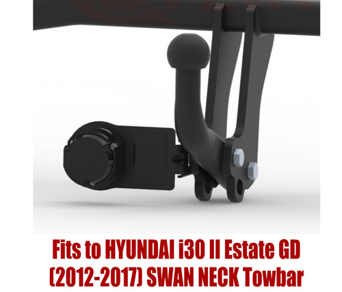 Swan neck tow bar for - neck,