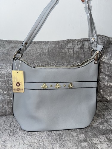 House milano grey handbag - house, of