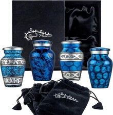 Cremation Urns - 4 Small Mini