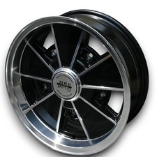 BRM Style Aluminum Rims Black