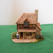 Lilliput Lane Village Shops - Jones the Butcher - Mint in original box with deed