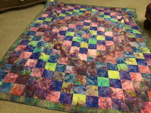 Handmade tie dye batik - tie,