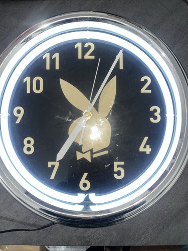 Playboy bunny wall clock - wall,