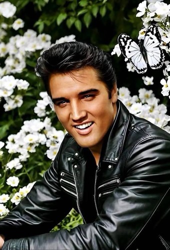 Iconic large photo the king - photo,