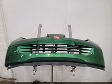 NISSAN MICRA FRONT BUMPER 2003 3 DOOR HATCHBACK GREEN 