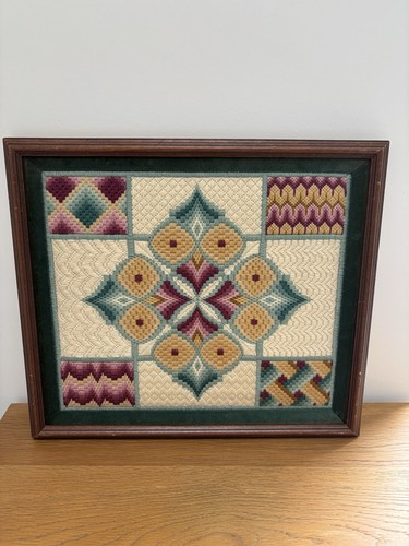 Handmade framed wool needle - handmade,
