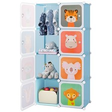 8 Cube Kids Wardrobe with