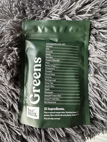 Free soul mango greens 150g - soul,