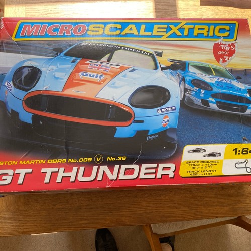 Micro scalextric thunder - scalextric,