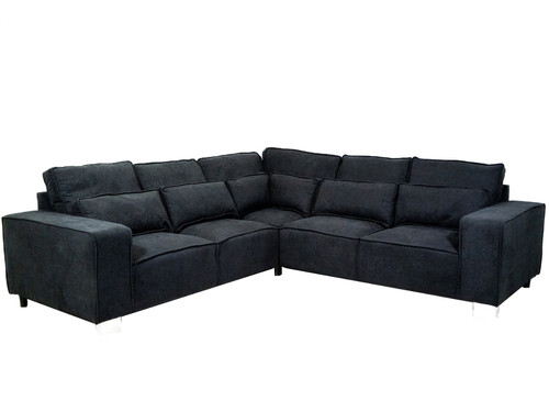 Broadgate corner sofa black - sofa,