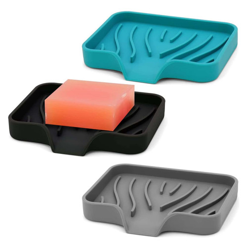 Silicone soap dish for - soap,