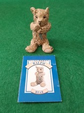 Colour Box/Peter Fagan Bear Figurine, 'Ralph' + Story Leaflet