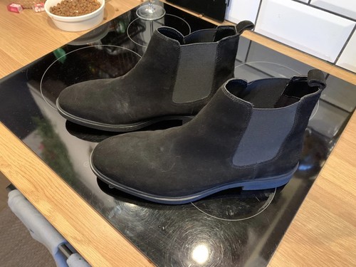 River island black leather - river,
