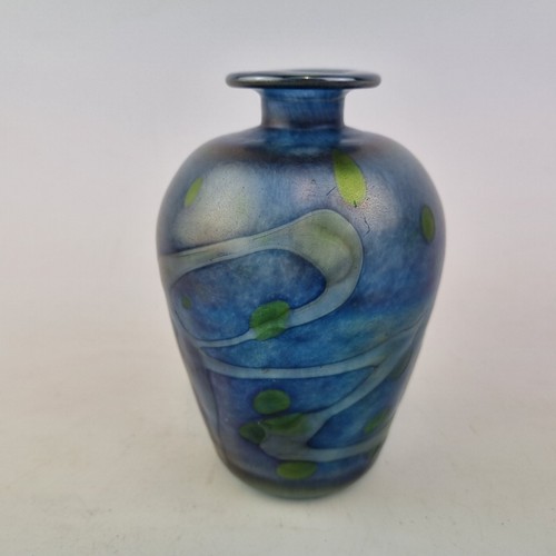 Vintage iridescent art - vintage, glass