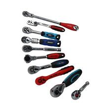 1/4" Drive Ratchet Socket Driver Straight Curved Flexi Extendable Stubby