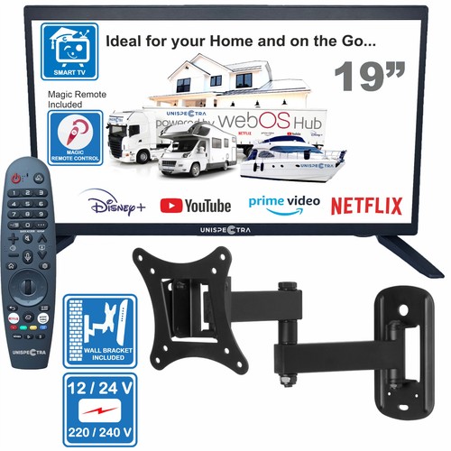 Unispectra smart tv - 19",