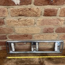 Number Plate Surround Universal Car Chrome Look Frame  Reg  frame / used  x1