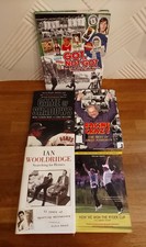 BOOK - Bundle Of X5 Mixed Sports Books Golf Horses Cricket Soccer HB PB 