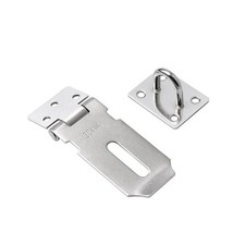 Burglar-proof Stainless-Steel Door Clasp Lock Shed Latch Padlock Hasp Gate Bolt