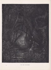 1870 GUSTAVE DORE Print - "The