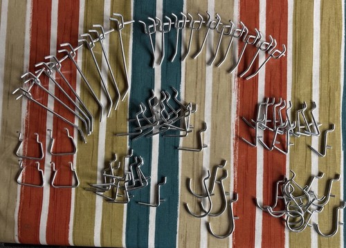 Pegboard hooks assortment - pegboard,