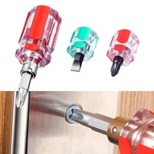 3Pcs Mini Stubby Screwdriver