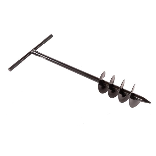 New post hole fence - hole,