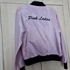 pink ladies  front zip  jacket ,"grease".