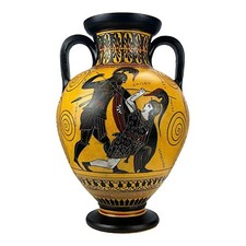 Amphora achilles slaying - amphora,