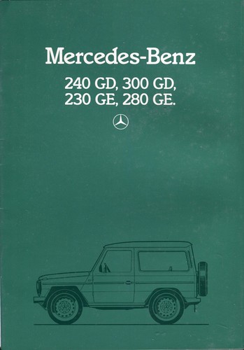 Mercedes benz 240gd - 240gd, 300gd