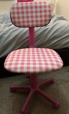 Girls desk chair With Gas Lift And On Wheel