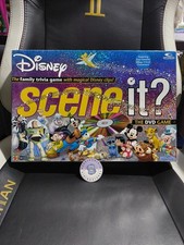 DISNEY SCENE IT? THE FAMILY TRIVIA DVD GAME - 2004 MATTEL - VGC